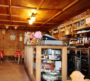 Holzgetäfelte Innenansicht