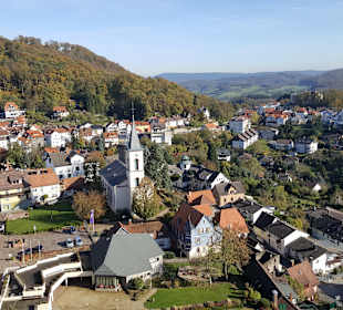 Blick auf Lindenfels 