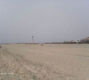Großer breiter Strand