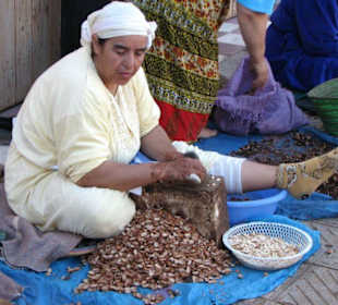 Herstellung von Arganöl