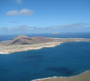 Ausblick auf La Graciosa 