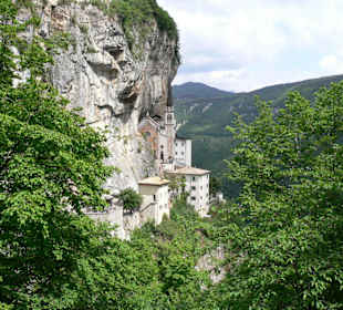 Blick auf den Wallfahrtsort
