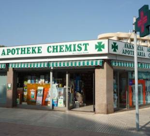 Apotheke nahe des Hotels