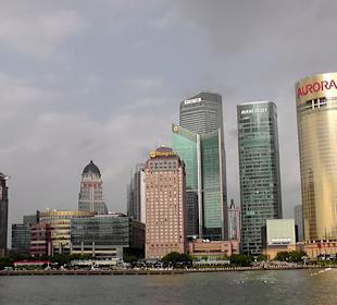 Skyline vom Bund aus