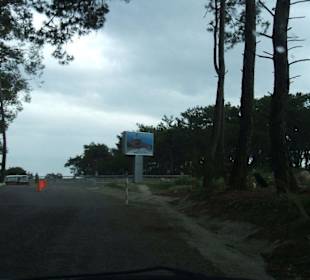 Ausfahrt aus dem Nationalpark