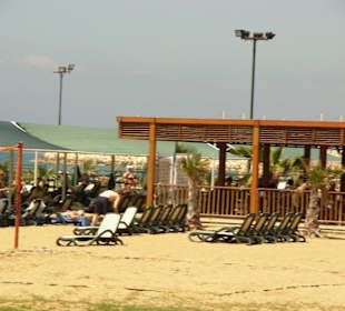 Evrenseki an der Promenade