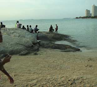 Abendstimmung an der Wong Amat Beach