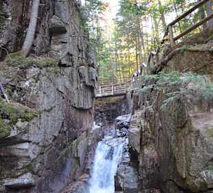Sabbaday Falls am Kancamagus Highway