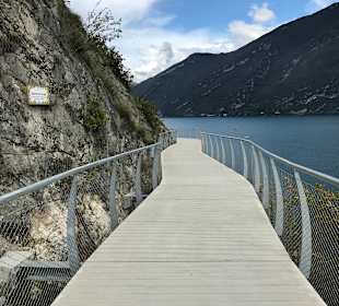 Wandern Limone
