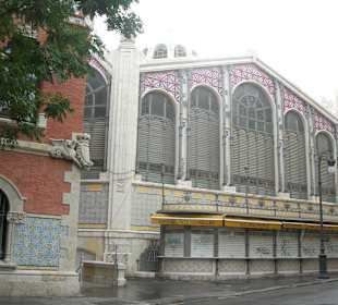 Fachada del Mercado Central de Valencia