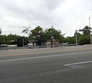 Blick auf die Collins Avenue