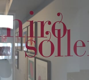 Eingang zur Ausstellung Miro
