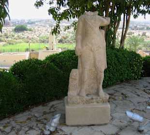 Nubia Museum, Schöne Gartenanlage