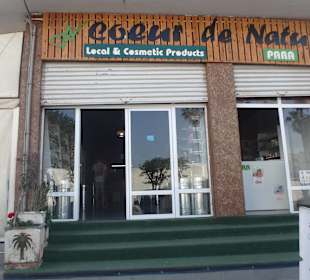 Blick auf das Ladengeschäft