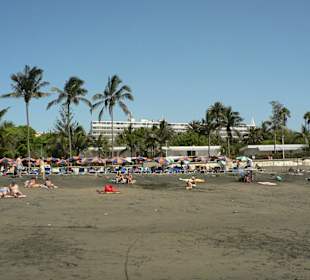 Strand vorm Hotel Costa Canaria