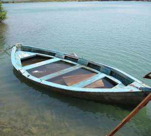 See an der Ausgrabungsstätte