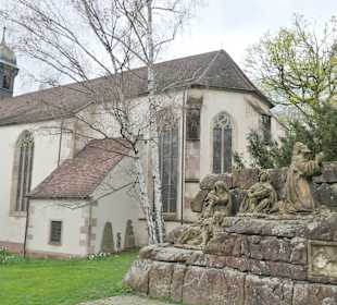 Die Ölberggruppe bei der Spitalkirche
