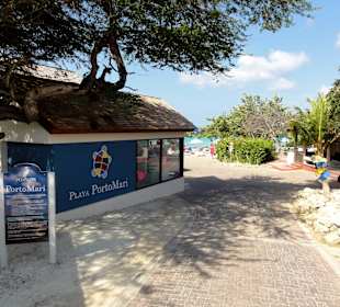 Zugang zum Strand Porto Mari