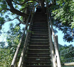 Treppe zur schönen Aussicht