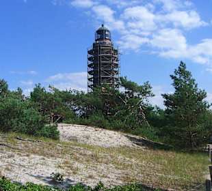Leuchtturm im Gerüst