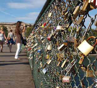 Pont des Arts, czyli Most Sztuk Pięknych