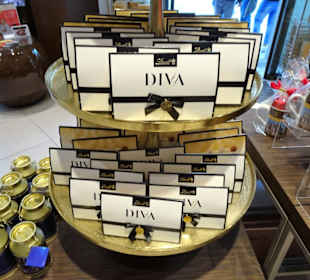 Auslagen der Lindt Boutique Düsseldorf