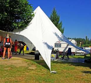 Einweisung vor dem Sprung