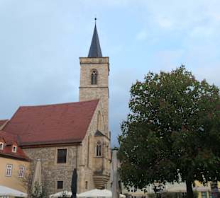 Die Ägidienkirche im Osten der Krämerbrücke