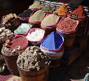 Gewürze im Bazar von Assuan