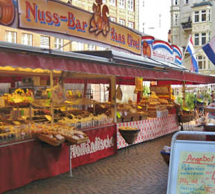Blumenmarkt - für die Pause nach dem Blumeneinkauf