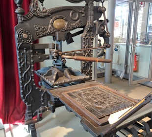 Die Druckwerkstatt im Museum der Arbeit