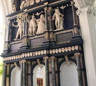 Südwand im Chorraum