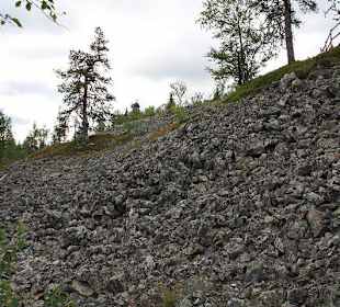 Weg zur Mine