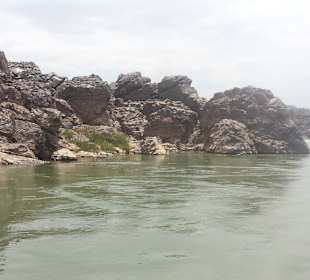 Sandstrand am Mekong