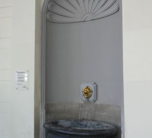 Beim Elisenbrunnen in Aachen