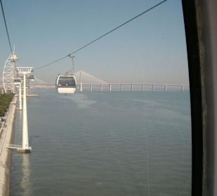 Seilbahn altes Expo-Gelände