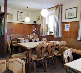 In den Gasträumen von Hübner Bräu Steinfeld