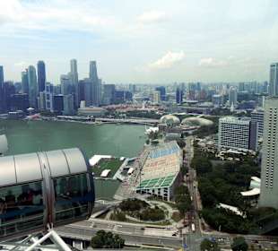 Singapure Flyer /Ausblick