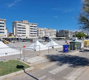 Aufbau vom Sept.Fest