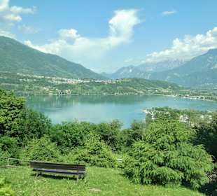 Blick zum Lago di Caldonazzo