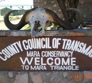 Eingang zum National Park.