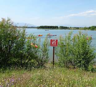 Wassersport auf dem Hauptspeicher