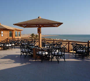 Auf der Dachterrasse