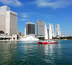 Blick auf die Skyline