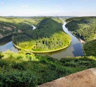 Aussichtspunkt Cloef (Blick zur Saarschleife)