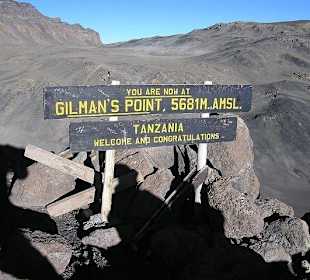 Kilimanjarobesteigung - Tag 5