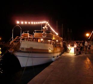 Abendstimmung Hafen Bol