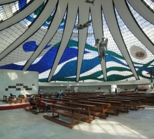 Brasilia Kathedrale innen