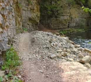 Wo verläuft hier der Weg?