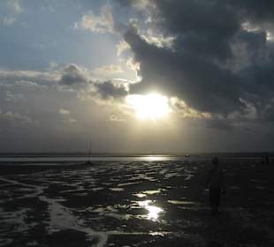 Ebbe vor der Insel